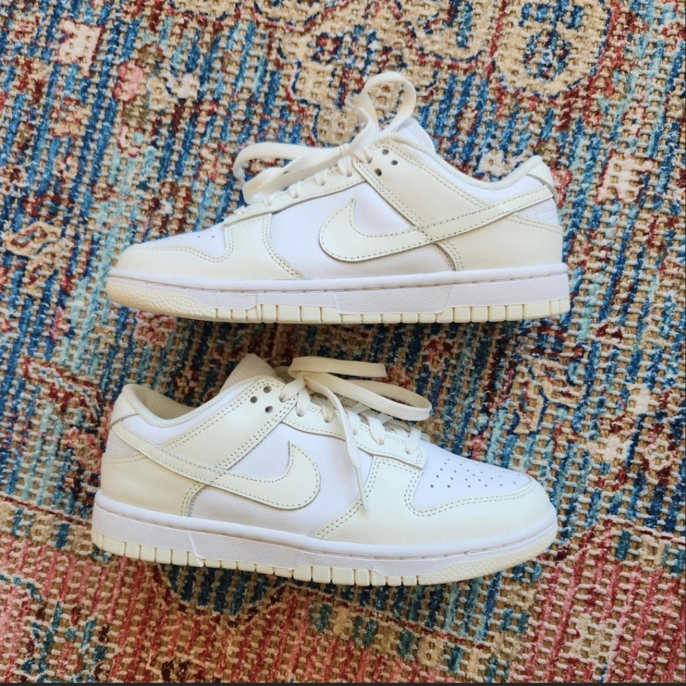 NIB Air Nike Dunk Low Coconut Milk / Retro White Sail